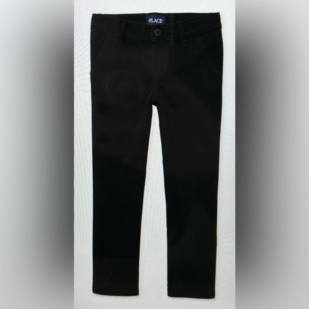 The Children’s Place Uniform Stretch Chino Pants- Black